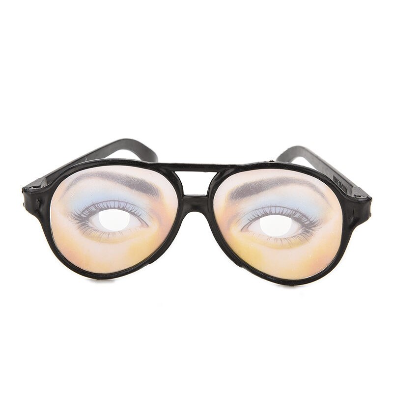 Efsane Şaka Gözlüğü Delikli Şaka Gözlüğü Bayan Model 15x6 cm (CLZ)