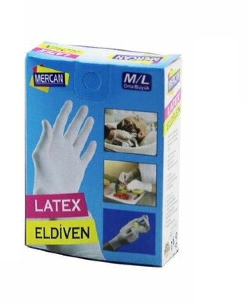 Eldiven Latex Eldiven Muayene Eldiveni M/L