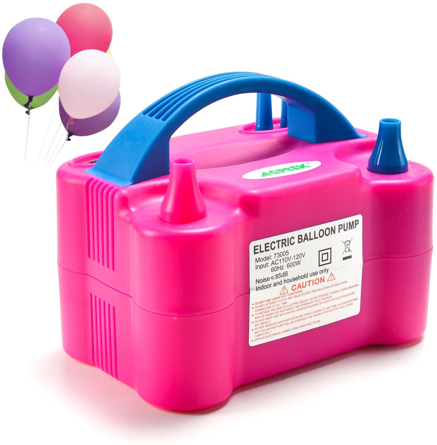 Elektrikli Balon Pompası Çift Uçlu Çift Çıkışlı Balon Makinası (CLZ)