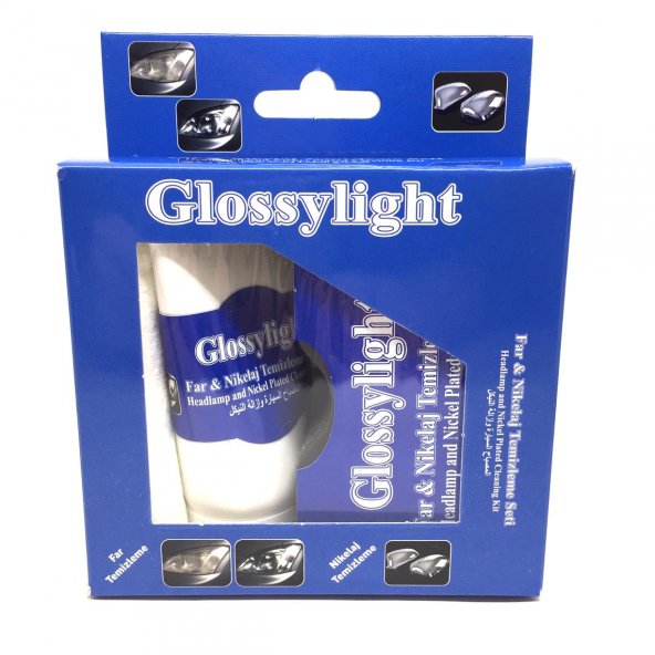 Glossy Light Oto Far Temizleme Seti Glossy Light Oto Far Temizleme Seti
