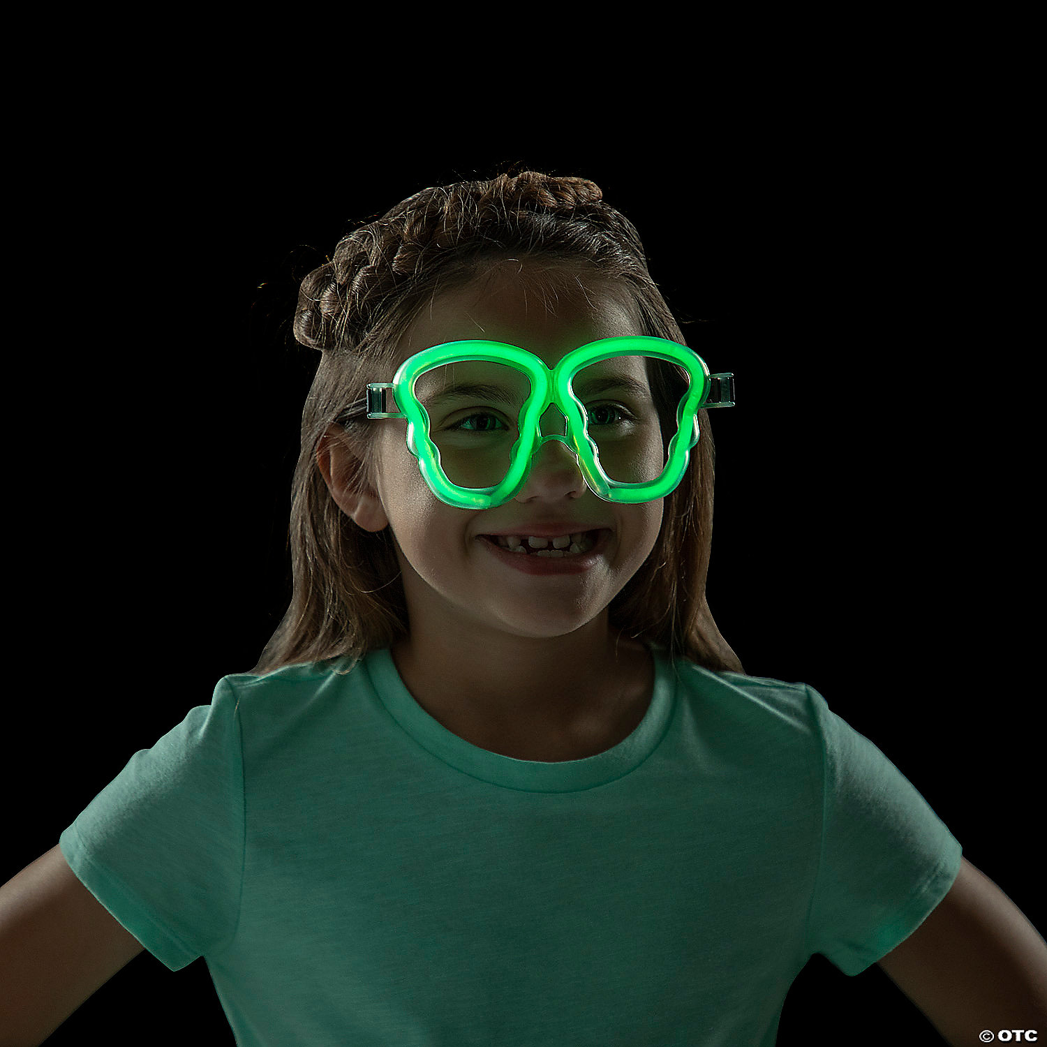 Glow Partisi Fosforlu Gözlükler 6 Renk 6 Adet  (CLZ)