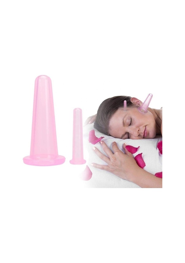 Hacamat Kupası Seti Silikon - 5li Set - Selülit Masaj Seti Hacamat Kupası Seti Silikon - 5li Set - Selülit Masaj Seti