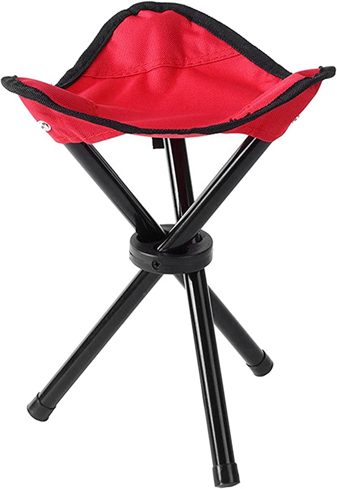 Hafif Taşınabilir Katlanır Tripod Üçgen Kamp Tabure Hafif Taşınabilir Katlanır Tripod Üçgen Kamp Tabure