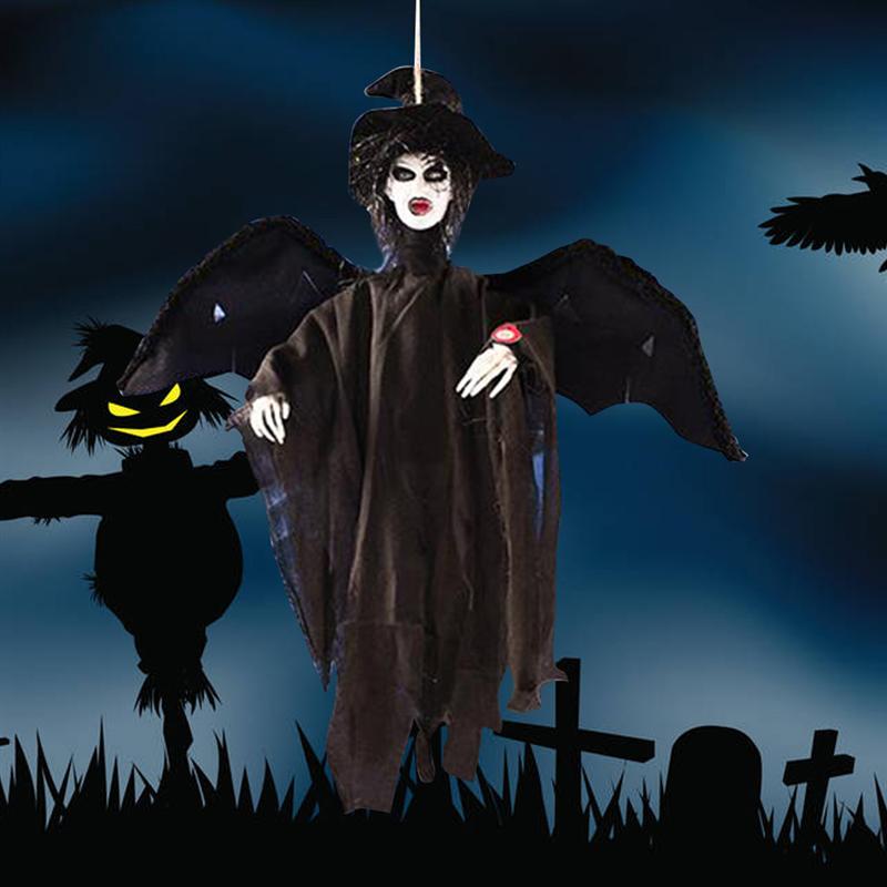Halloween Cadılar Bayramı Kanat Çırpan Zombi Siyah (CLZ)