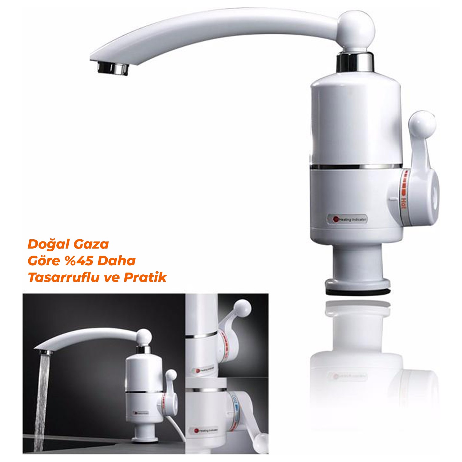 Hot Water Elektrikli Ani Su Isıtıcı Musluk Hot Water Elektrikli Ani Su Isıtıcı Musluk