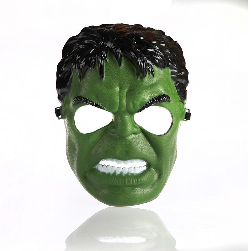 Yeşil Renk Süper Kahraman Dev Adam Hulk Maskesi (CLZ)