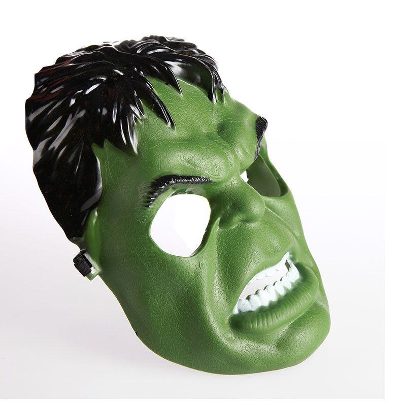 Yeşil Renk Süper Kahraman Dev Adam Hulk Maskesi (CLZ)