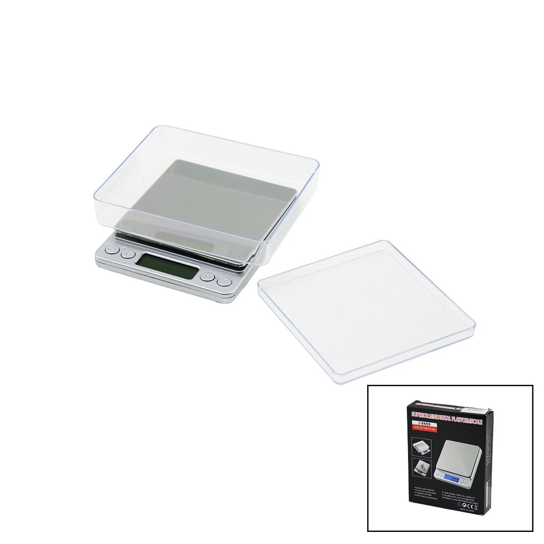 SUPERIOR MINI I-2000 3000GR/0.1GR MİNİ=10.5X13CM HASSAS TARTI - TERAZİ ŞEFFAF PLS.KAPAK PİLLİ SUPERIOR MINI I-2000 3000GR/0.1GR MİNİ=10.5X13CM HASSAS TARTI - TERAZİ ŞEFFAF PLS.KAPAK PİLLİ