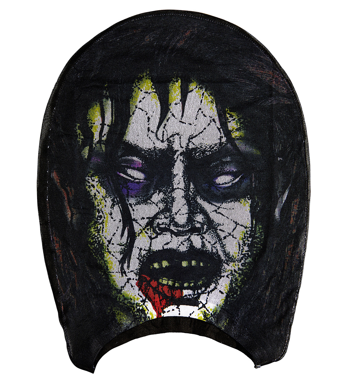 Kafaya Tam Geçmeli Bez Zombie Maskesi - Streç Korku Maskesi - 3D Baskılı Maske Model 6 (CLZ)