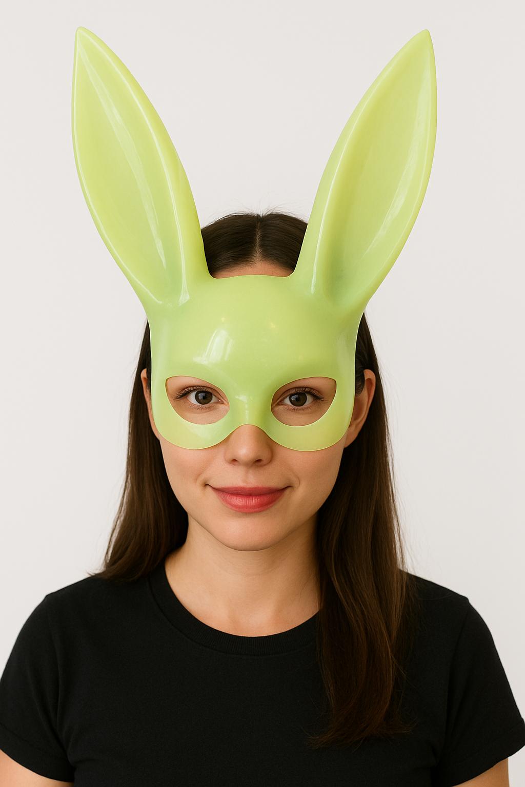 Karanlıkta Parlayan Fosforlu Tavşan Maskesi – Glow Bunny Masquerade Maske (32x22 cm) Karanlıkta Parlayan Fosforlu Tavşan Maskesi – Glow Bunny Masquerade Maske (32x22 cm)
