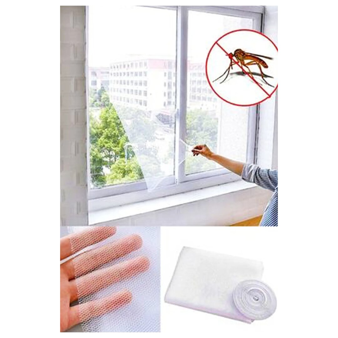 TEK KANAT PENCERE TÜL SİNEKLİK 125X75CM  ±5CM