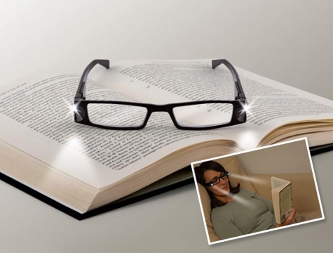 CLZ174 Kitap Okuma Gözlüğü Led Işıklı