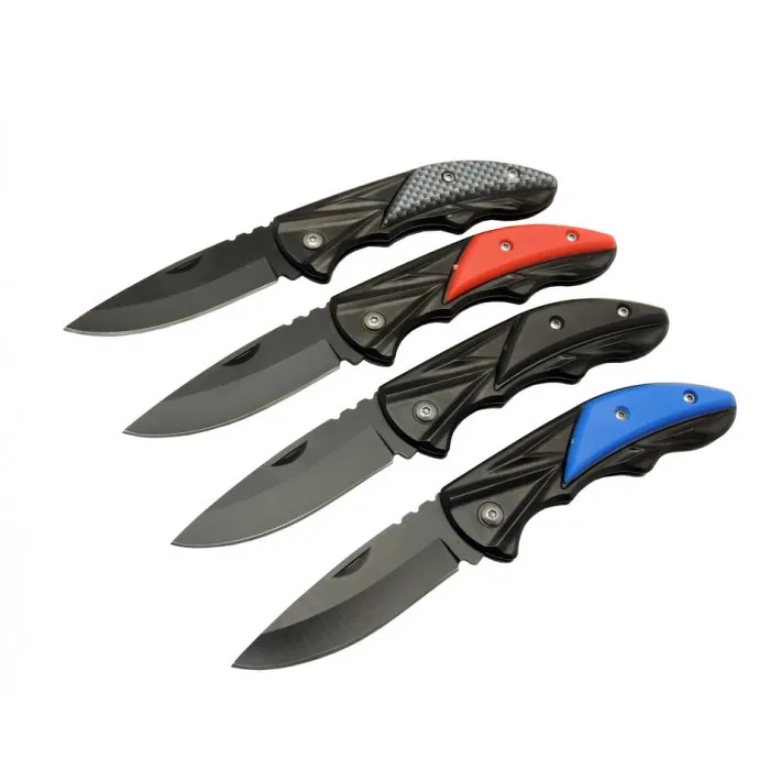 Klipsli 4 lü Set Metal 16 cm Kamp / Outdoor Çakı - Yarı Otomatik, Kemerlikli, Kutulu Klipsli 4 lü Set Metal 16 cm Kamp / Outdoor Çakı - Yarı Otomatik, Kemerlikli, Kutulu