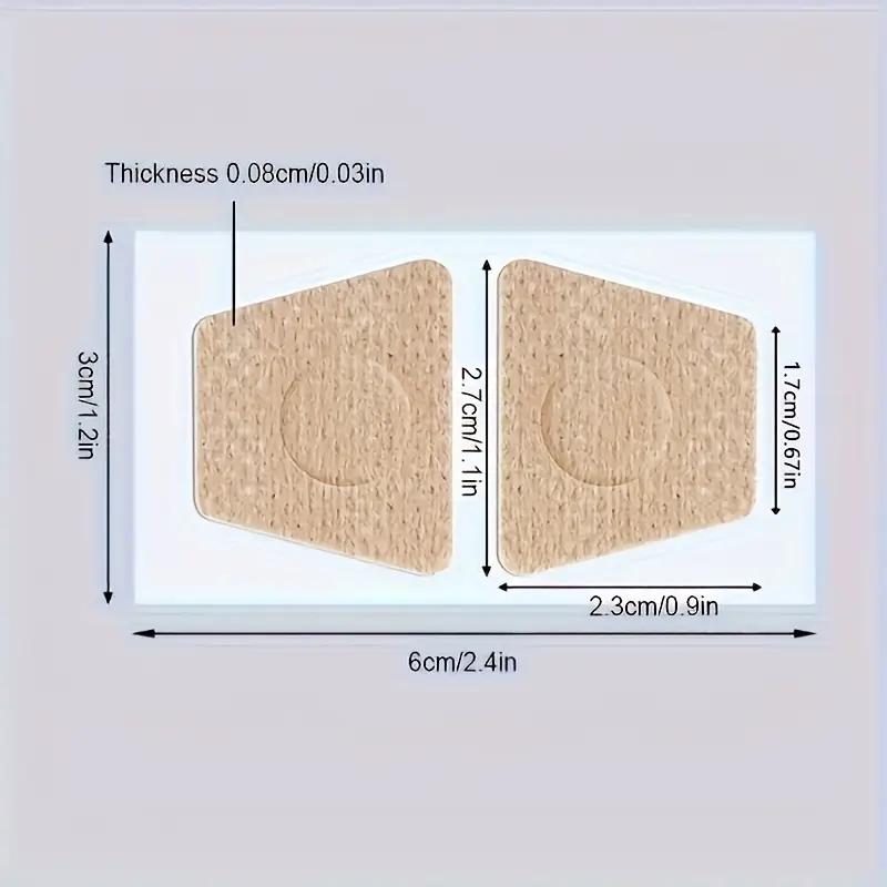 KOLAY UYGULANABİLİR AYAK TIRNAĞI ONARIM YAMASI (10"LU SET)