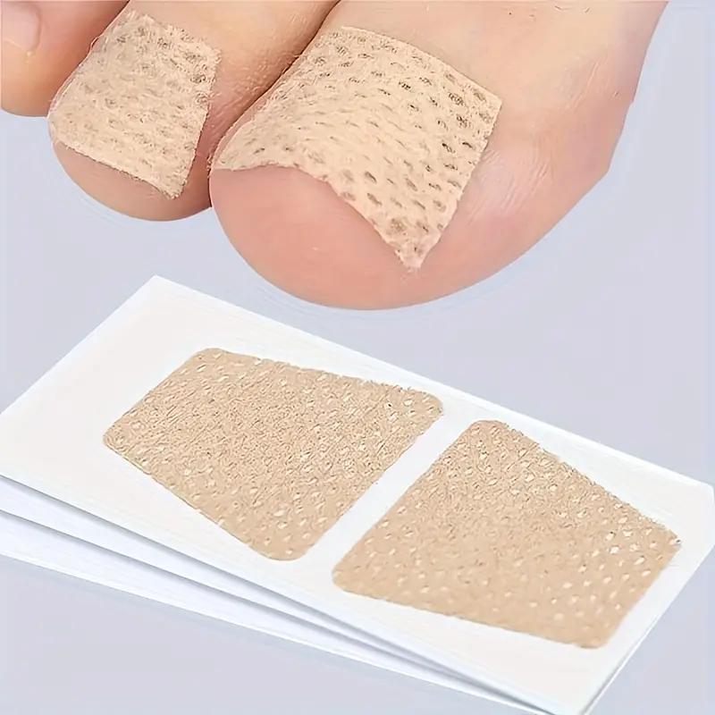 KOLAY UYGULANABİLİR AYAK TIRNAĞI ONARIM YAMASI (10"LU SET)