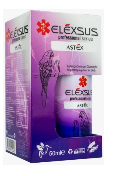 CLZ174 Kuşlar İçin Solunum Düzenleyici - Elexsus Astex (Profesyonel Seri)