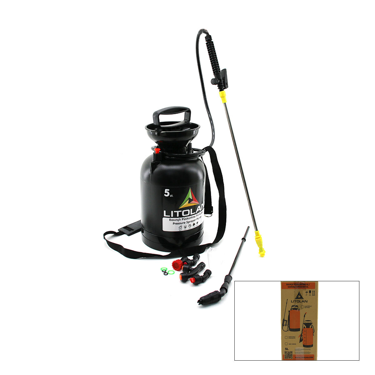 5LT MANUEL 2IN1 BAHÇE PÜSKÜRTME - KÖPÜK İLAÇ POMPA