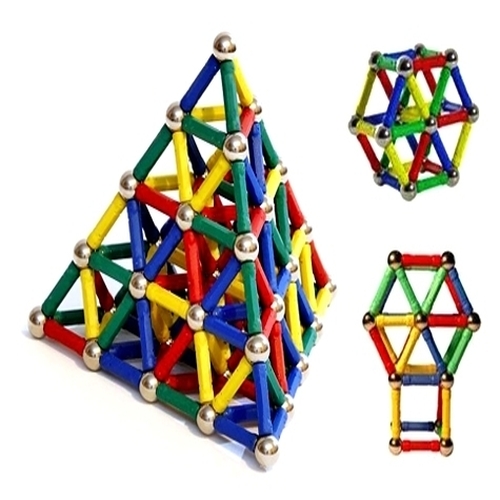 Magnastix 222 Parça Manyetik Lego Seti Magnastix 222 Parça Manyetik Lego Seti