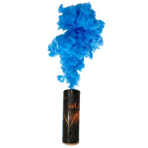 Mavi Renk Sis Bombası Mavi Duman 1 Adet (CLZ)