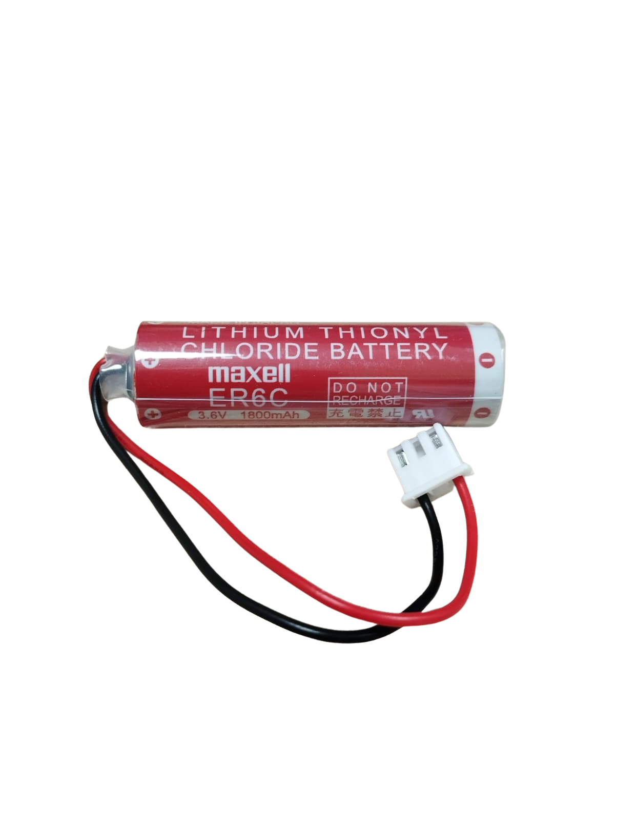 Maxell ER6C 3.6V AA Size 3 PIN Lithium Pil Soketli Maxell ER6C 3.6V AA Size 3 PIN Lithium Pil Soketli