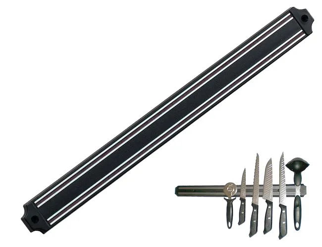 Mıknatıslı Bıçak Tutucu Stand - 38 cm - Siyah - Paslanmaz Çelik - Mutfak Düzeni - Güvenli Bıçak Saklama - Tezgâh Düzeni - Modern Tasarım Mıknatıslı Bıçak Tutucu Stand - 38 cm - Siyah - Paslanmaz Çelik - Mutfak Düzeni - Güvenli Bıçak Saklama - Tezgâh Düzeni - Modern Tasarım