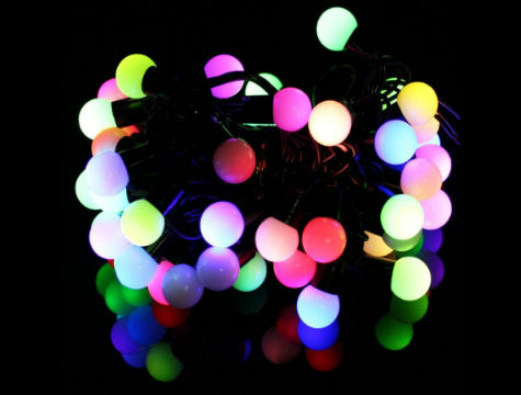 CLZ174 Minik Top 28 Ledli Dolama Dekor Işıkları - Yılbaşı Ağaç Işığı