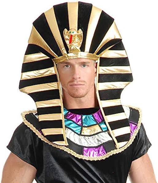 Mısırlı Tutankamon Şapkası Kobra Yılan Figürlü (CLZ)