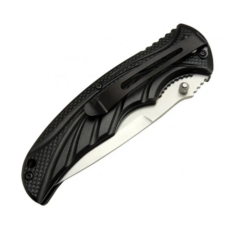 Mtech Handsome 451 Gri Kamp Çakı 21cm - Yarı Otomatik, Kemerlikli Mtech Handsome 451 Gri Kamp Çakı 21cm - Yarı Otomatik, Kemerlikli