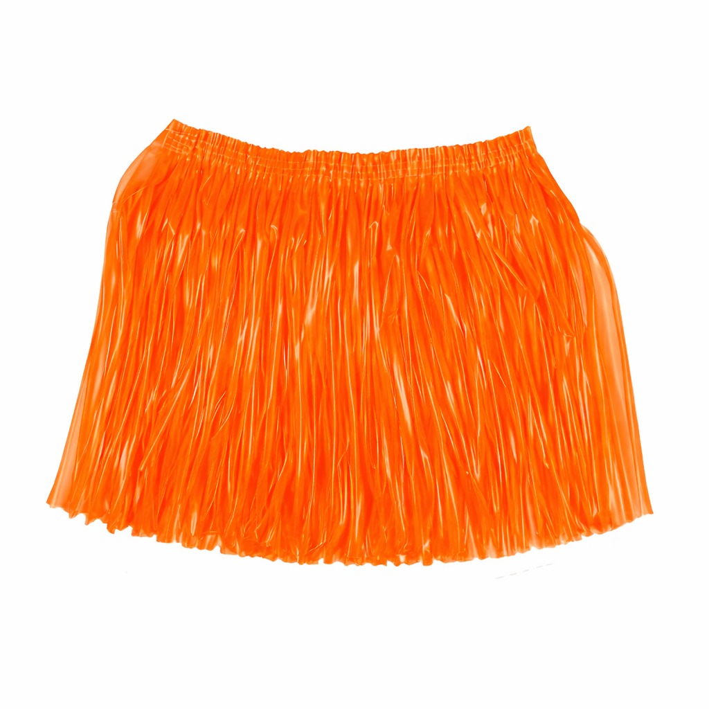 Neon Turuncu Hawaii Parti Eteği 40 cm Neon Turuncu Hawaii Parti Eteği 40 cm