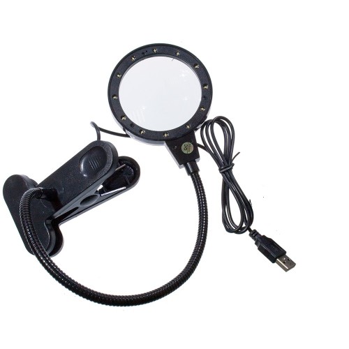 12 Led Clipsli Işıklı Büyüteç Işıklı Masa Lambası Çalışma Lambası 12 Led Clipsli Işıklı Büyüteç Işıklı Masa Lambası Çalışma Lambası