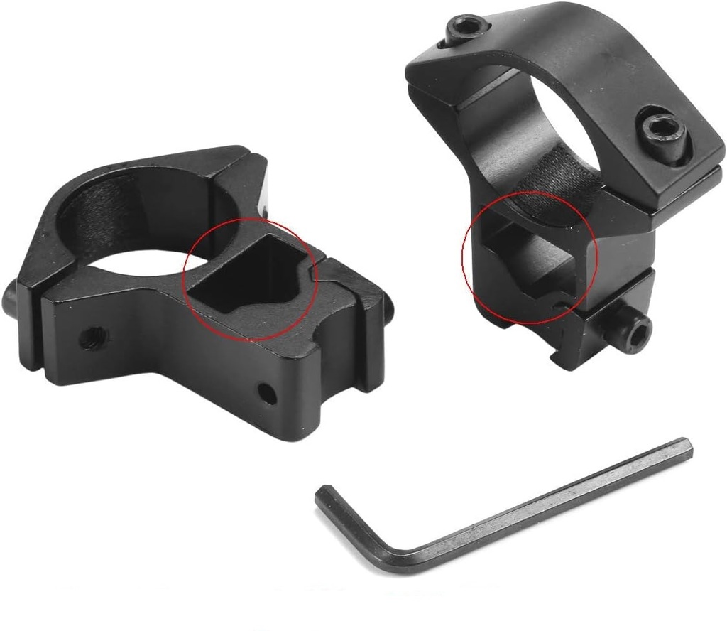 25.4mm dürbün için 11mm YÜKSEK Havalı Ayağı