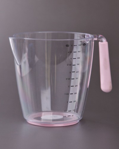 Ölçü ve Hamur Kabı 1000 ML - Silikon Sap Ölçü ve Hamur Kabı 1000 ML - Silikon Sap