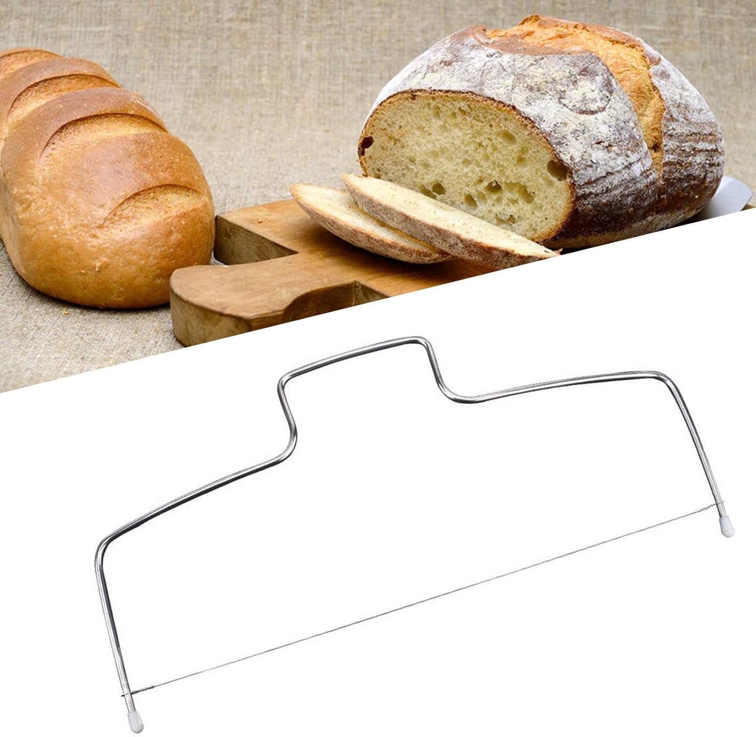 Paslanmaz Çelik Ayarlanabilir Pasta Dilimleyici – Çok Amaçlı Kesme Teli Paslanmaz Çelik Ayarlanabilir Pasta Dilimleyici – Çok Amaçlı Kesme Teli
