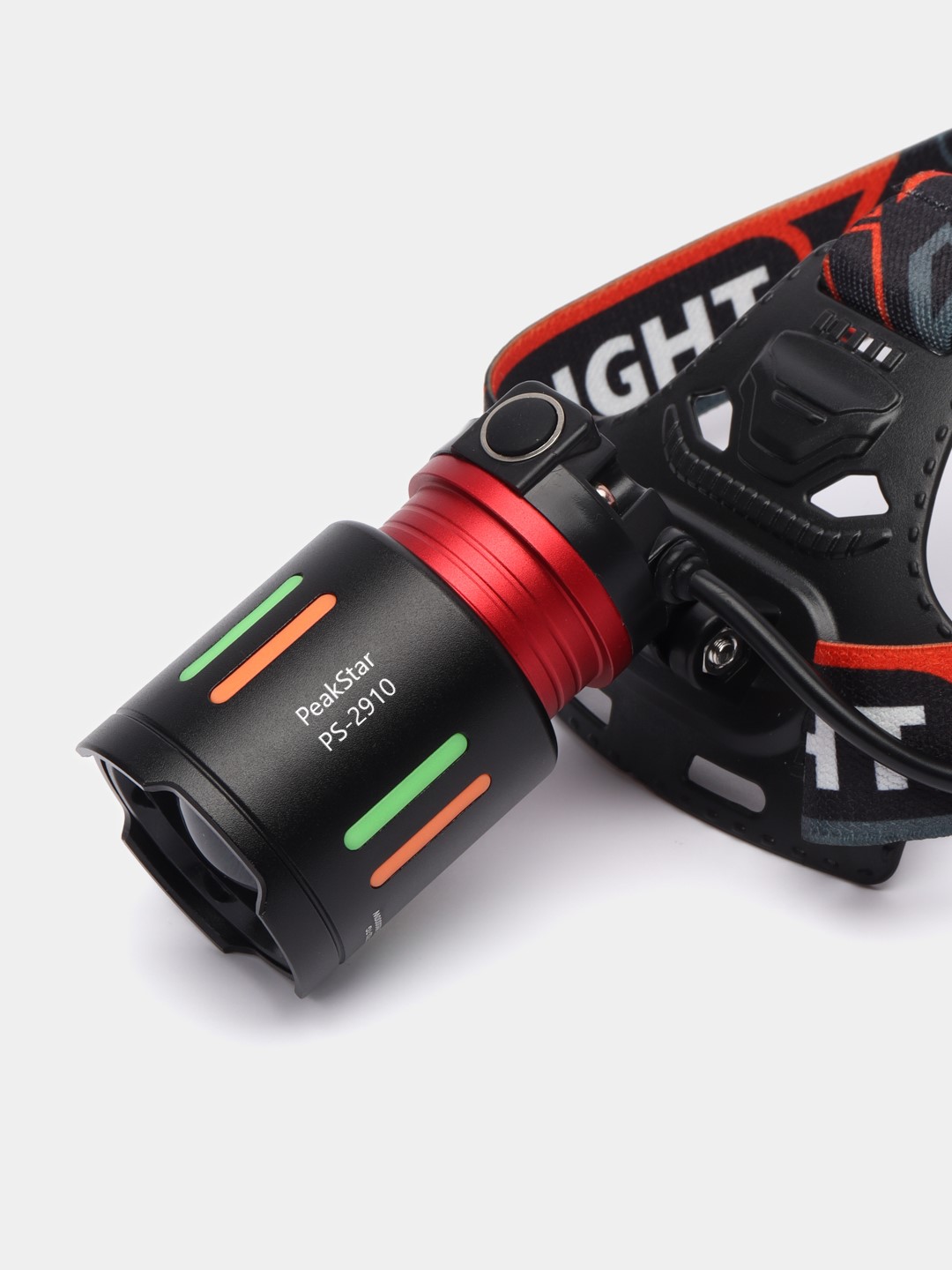 PeakStar PS-2910 Şarjlı Profesyonel Zoomlu Kamp Avcı Balıkçı Kafa Lambası Feneri PeakStar PS-2910 Şarjlı Profesyonel Zoomlu Kamp Avcı Balıkçı Kafa Lambası Feneri