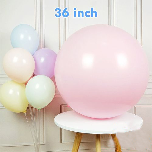 Pembe Renk Mega Boy Jumbo Makaron Balon 36 İnch (CLZ)