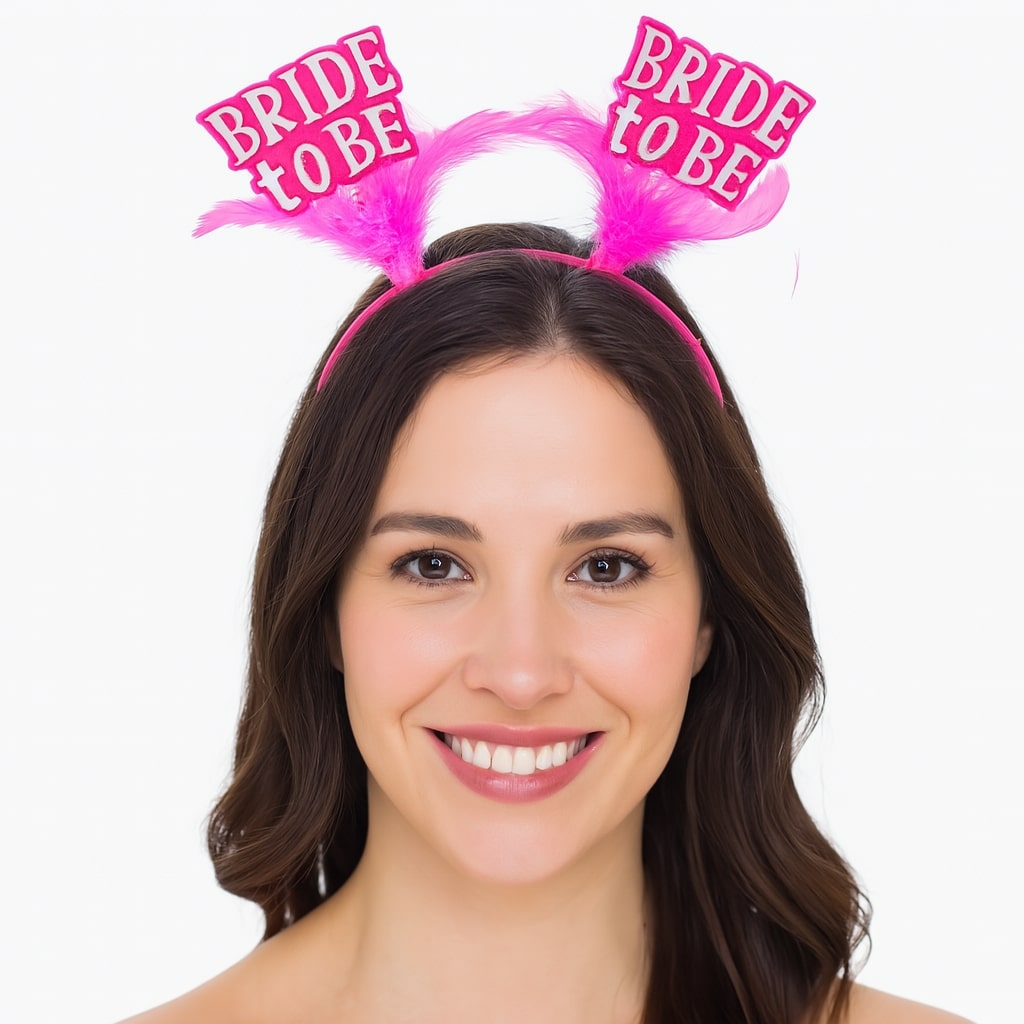 Pembe Renkli Bride to Be Parti Tacı – Bekarlığa Veda Gecesi İçin Pembe Renkli Bride to Be Parti Tacı – Bekarlığa Veda Gecesi İçin