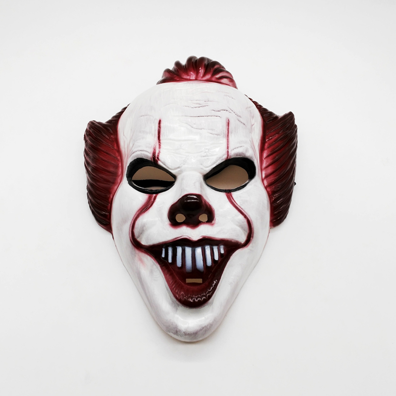 Plastik Joker Maskesi Killer Palyaço Maskesi  (CLZ)