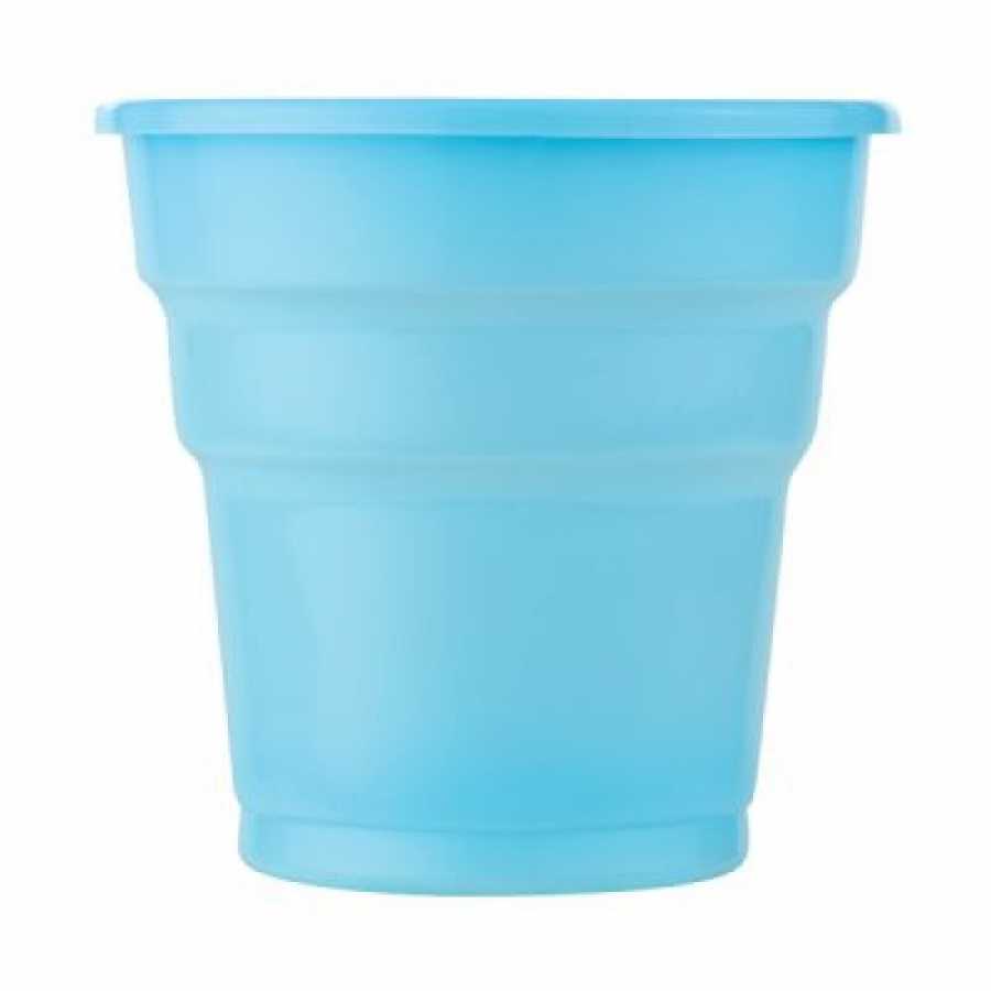 Plastik Meşrubat Bardağı Açık Mavi 180cc-7oz 25li (CLZ)
