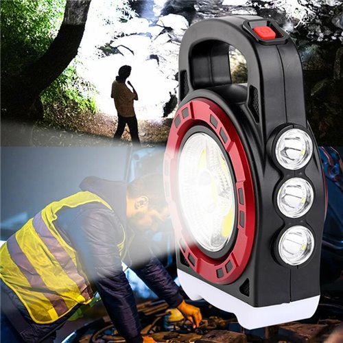 Polizei P-6678C Dış Mekan Solar Şarj Işığı Çok Fonksiyonlu Projektör Hazine Güçlü Işık El Feneri Polizei P-6678C Dış Mekan Solar Şarj Işığı Çok Fonksiyonlu Projektör Hazine Güçlü Işık El Feneri