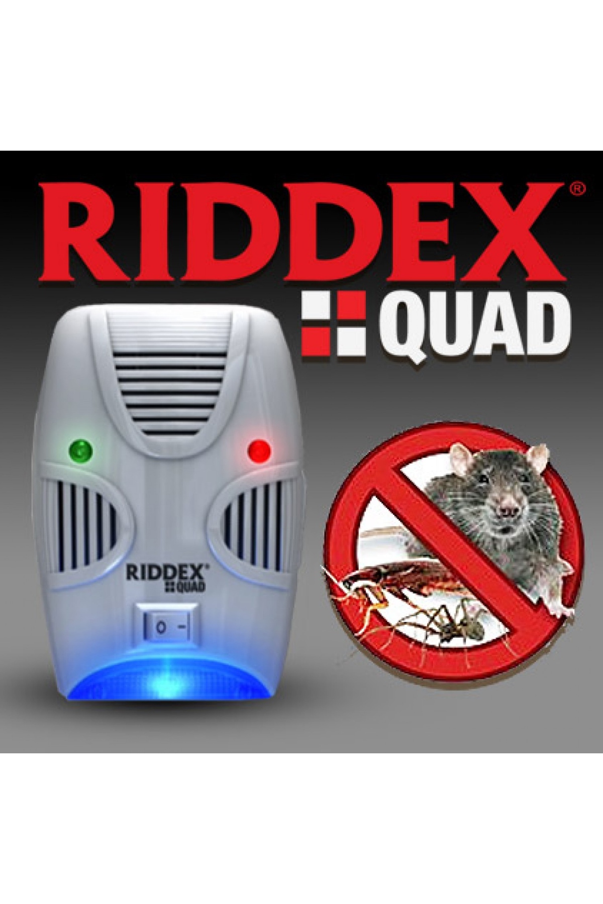 Riddex Quad Pest Repelling Haşere ve Fare Kovucu (CLZ)