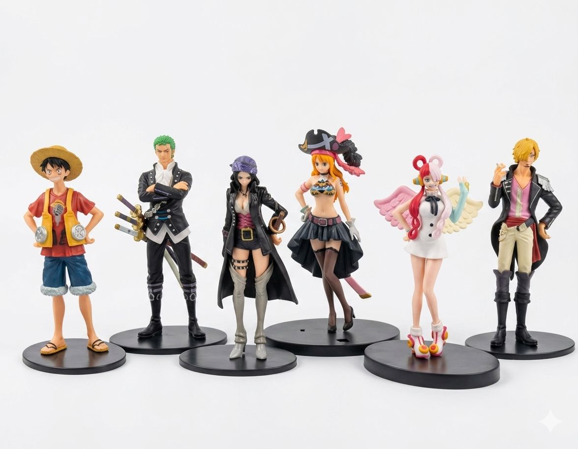 Robin One Piece 6lı Anime Figür Set 779L Robin One Piece 6lı Anime Figür Set 779L