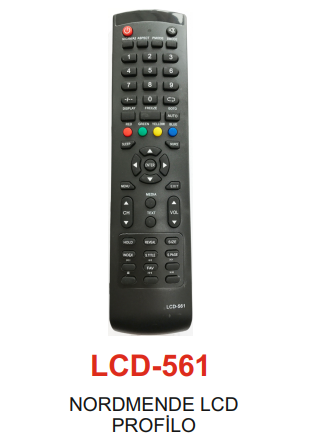 CLZ174 Saba, Nordmende,  Profilo Led Lcd Tv Kumandası - LCD 561