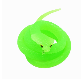 Şaka Kobra Yılanı 80 cm Fosfor Yeşil Renk (CLZ)