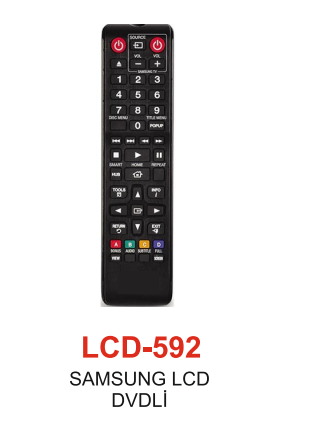CLZ174 Samsung LCD DVD Tv Kumandası - LCD 592