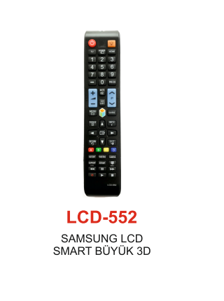CLZ174 Samsung Source LCD Büyük Tv Kumandası - LCD 552
