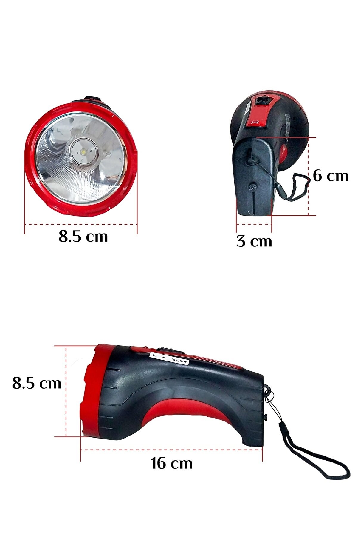 Şarjlı 10w Projektör Led El Feneri 2 Mod Aydınlatmalı Uzun Menzil Güvenlik Bekçi Polis Feneri Işıldak Şarjlı 10w Projektör Led El Feneri 2 Mod Aydınlatmalı Uzun Menzil Güvenlik Bekçi Polis Feneri Işıldak