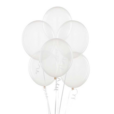 Şeffaf Balon 100 Adet (CLZ)