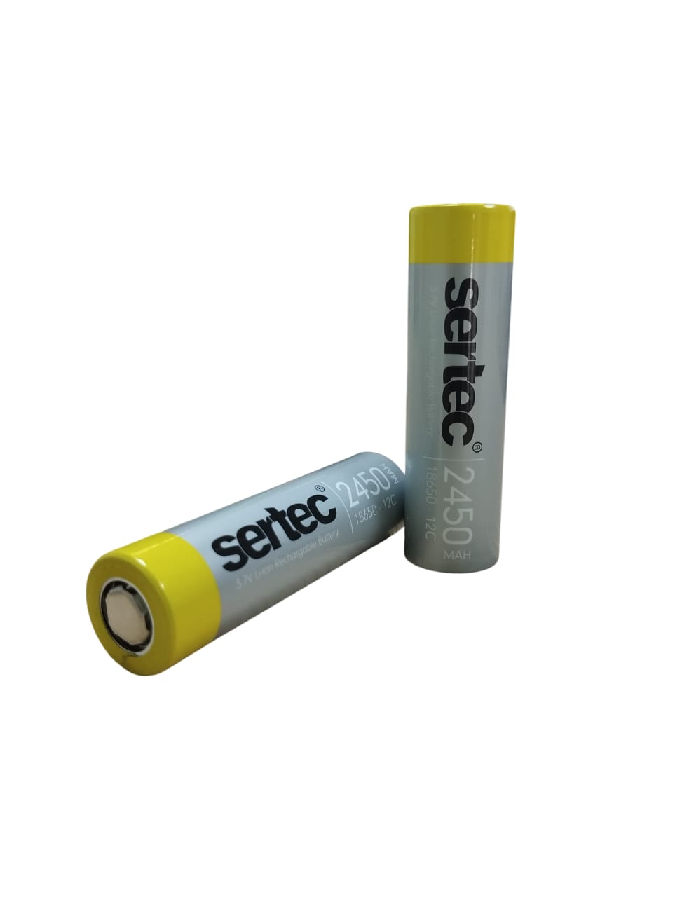 Sertec 18650 3.7V 2450 Mah 12C Li-Ion Şarjlı Pil Sertec 18650 3.7V 2450 Mah 12C Li-Ion Şarjlı Pil