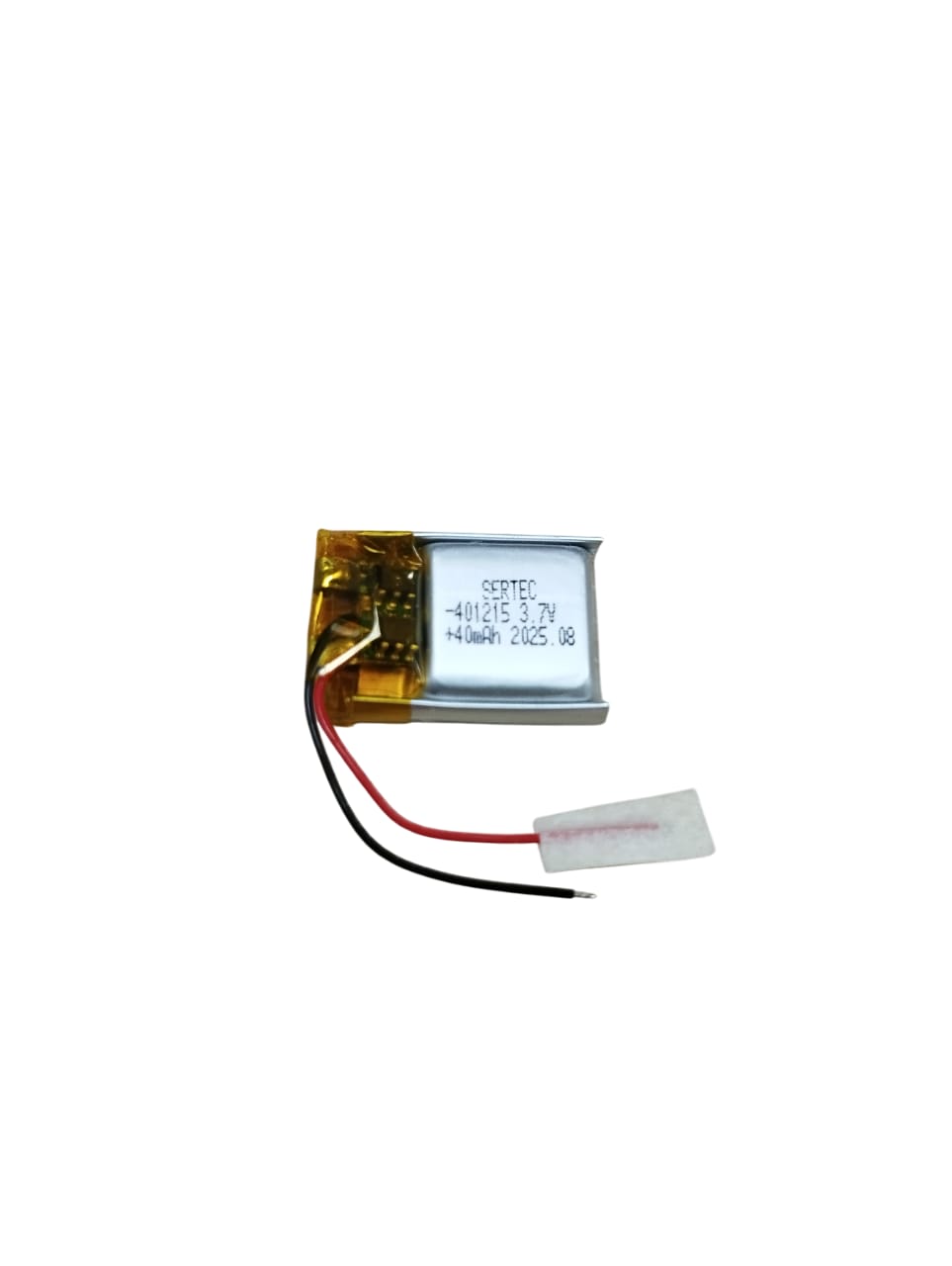 Sertec 401215 3.7V 40 MAh Li-Polymer Pil (Devreli/1.5A) Sertec 401215 3.7V 40 MAh Li-Polymer Pil (Devreli/1.5A)