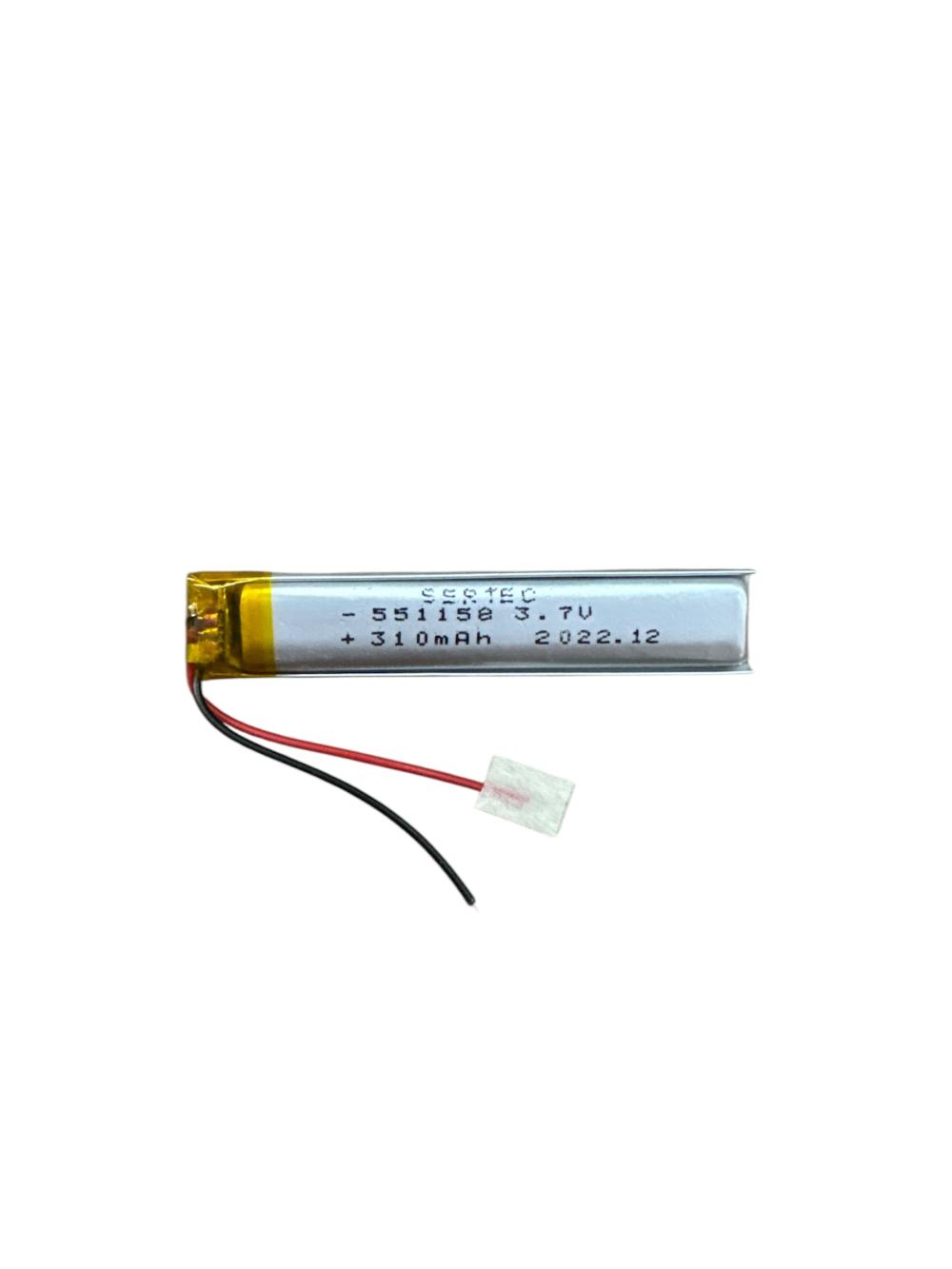 Sertec 551158 3.7V 310 MAh Li-Polymer Pil (Devreli/1.5A) Sertec 551158 3.7V 310 MAh Li-Polymer Pil (Devreli/1.5A)